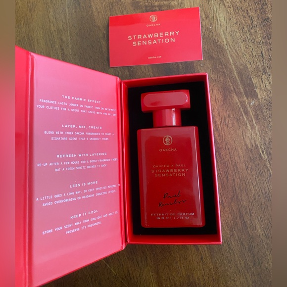 Oakcha x Paul Strawberry Sensation Perfume - Picture 2 of 2